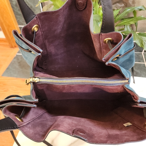 Coach Harmony Colorblock Hobo Handbag - Picture 9 of 16